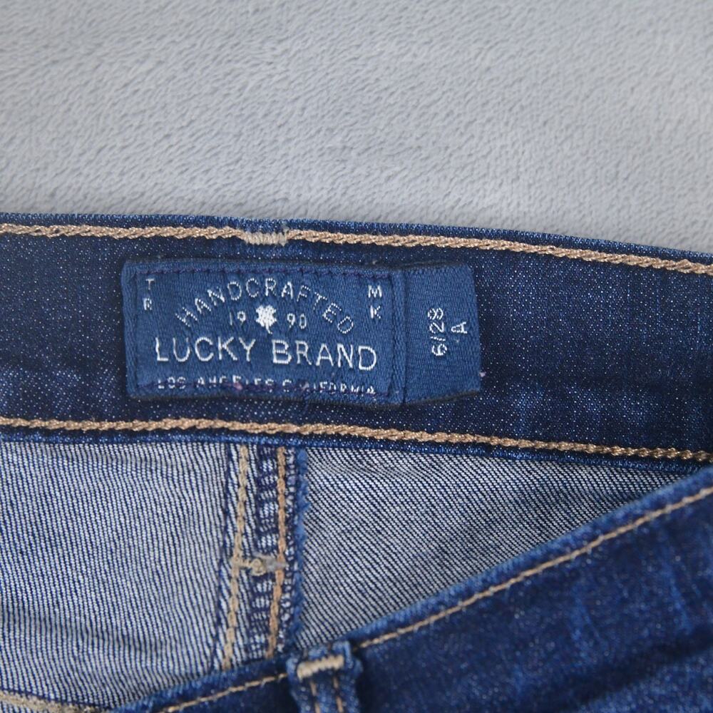 Lucky Brand Brooke Legging Jeans Womens 6/28 (28x28.5) Blue Denim - Picture 4 of 10